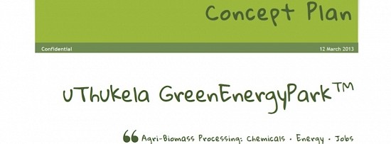 Concept Plan for a GreenEnergyPark™ Biomass-Processing Hub